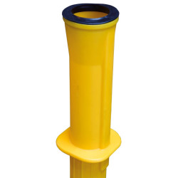 „ISOPROTEC“ Schutzmuffe aus Kunststoff für Ø 102 mm Pfosten