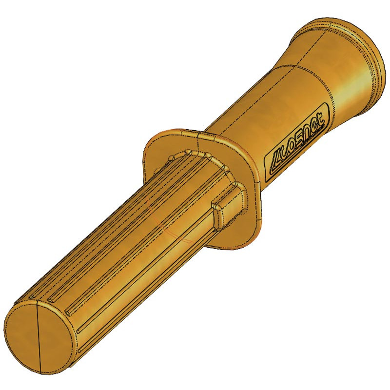 „ISOPROTEC“ Schutzmuffe aus Kunststoff für Ø 102 mm Pfosten