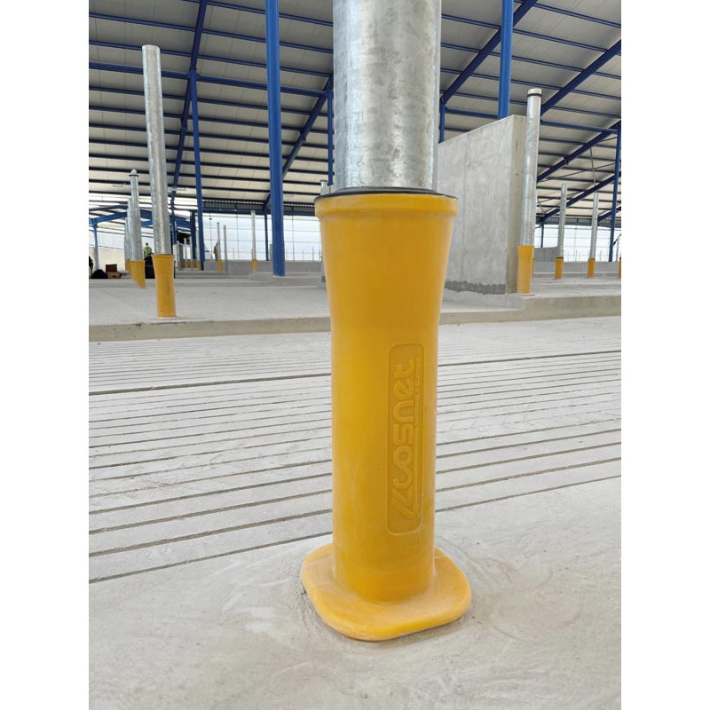 „ISOPROTEC“ Schutzmuffe aus Kunststoff für Ø 102 mm Pfosten