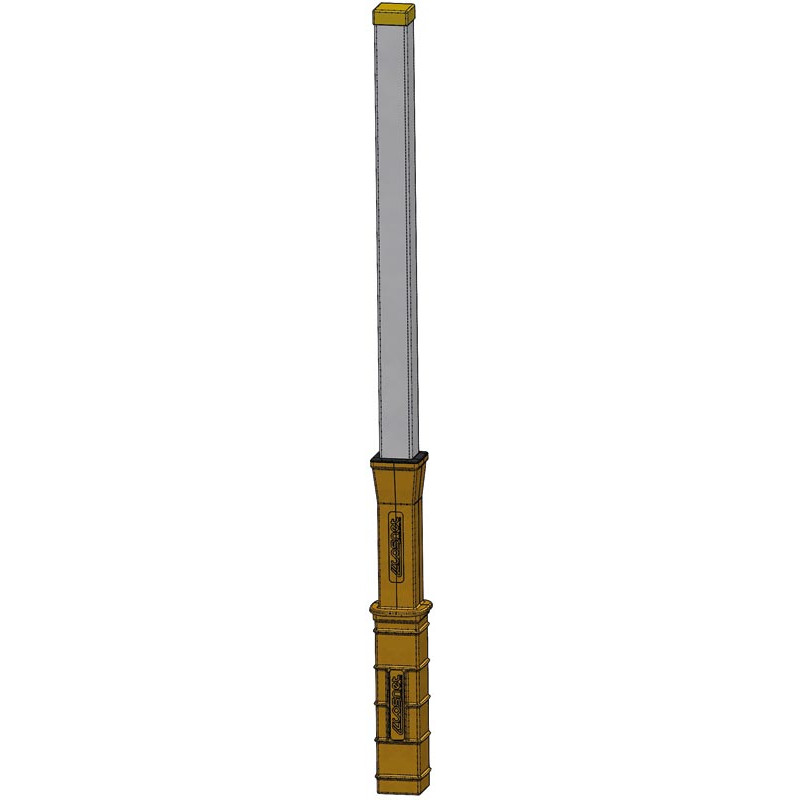 „ISOPROTEC“ Bodenhülse aus Kunststoff für eckige Schutzmuffe