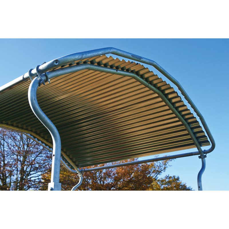 Dachkantenschutzbügel für Futterraufen