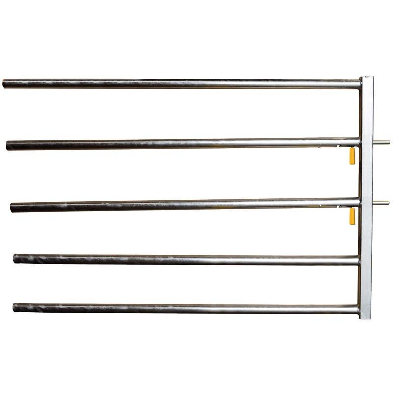 Ø 48,3 mm 5-rohriges Einschubteil mit 2 automatischen Easylock Riegeln Ø 48,3 mm 5-rohriges Einschubteil mit 2 automatischen Easylock Riegeln