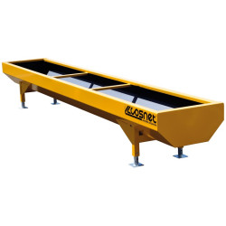 Lackierter verstärkter Trog 3 x 0,60 m