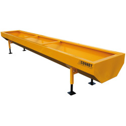 Lackierter Standardtrog 5x0,80 m