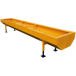 Lackierter Standardtrog 5x0,80 m Lackierter Standardtrog 5x0,80 m