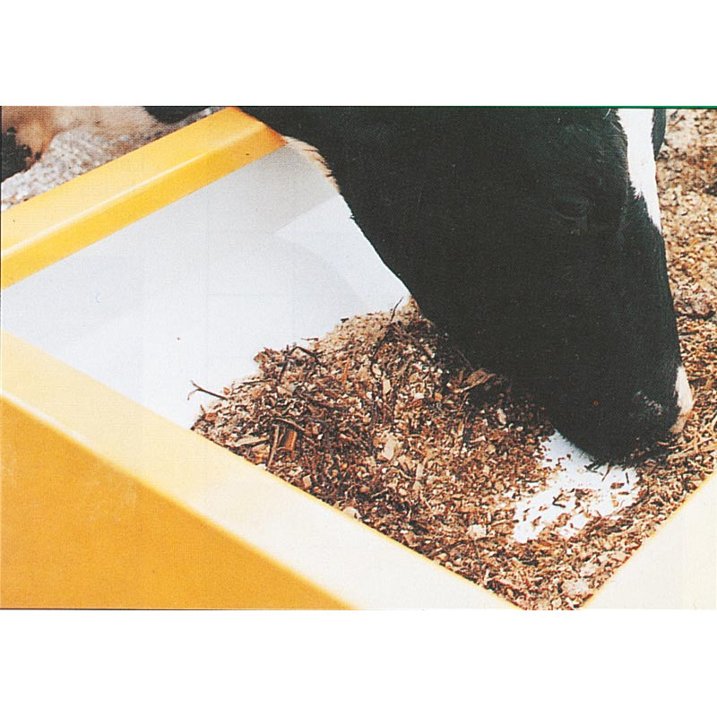 Lebensmittelechte Wanne für verstärkten oder Standard-Metalltrog