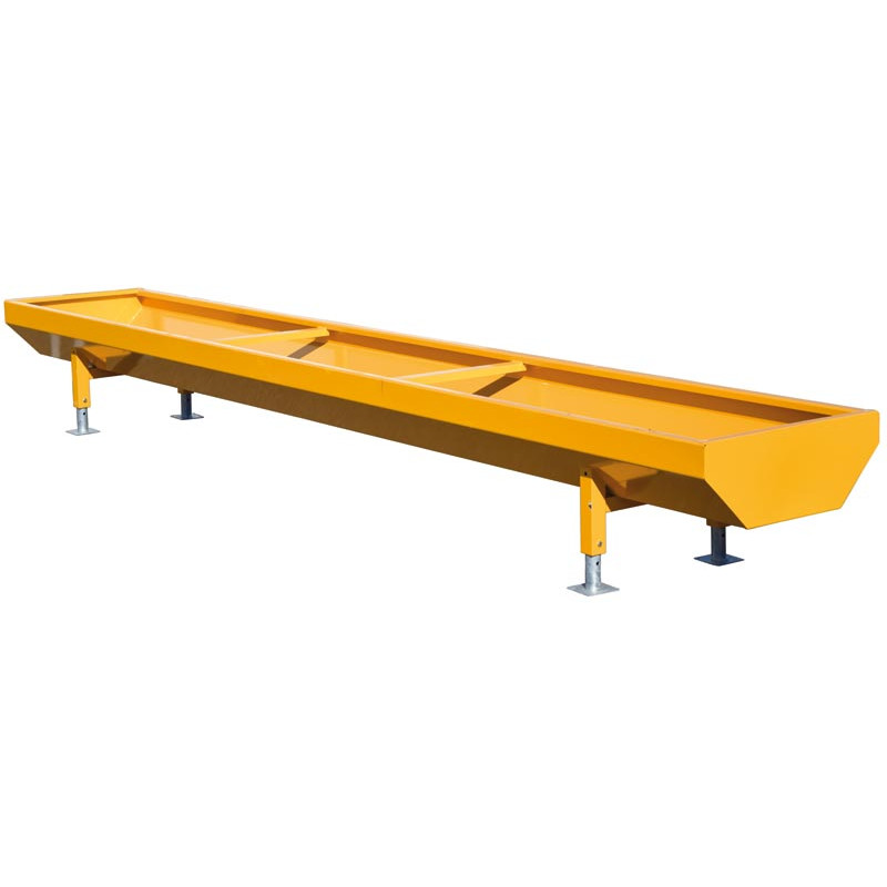 Lackierter Standardtrog 5x0,78 m