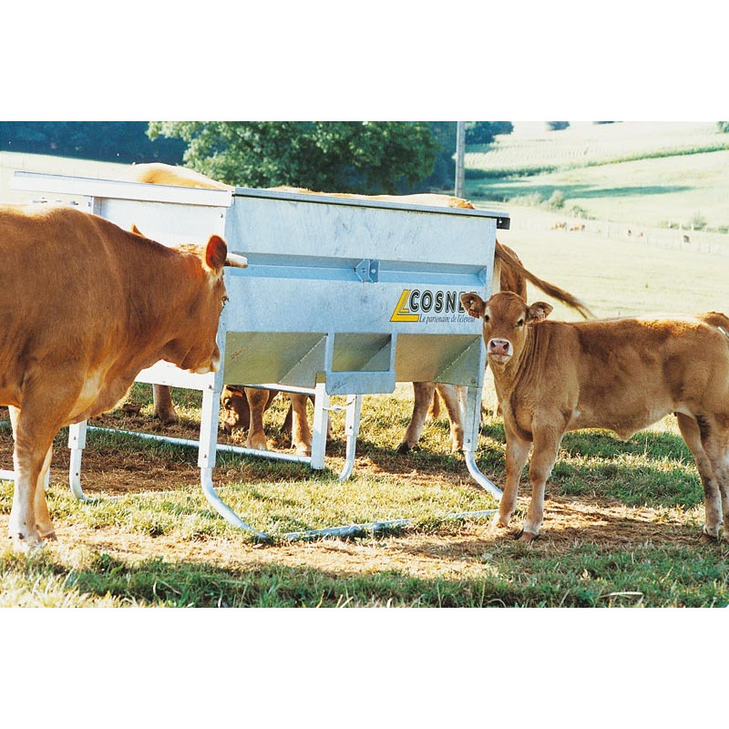 2 m - 750 L aufstockbarer Futterautomat 2 m - 750 L aufstockbarer Futterautomat