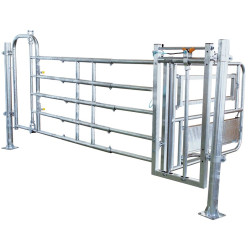 2,7/4 m komplettes Modul mit Kaiserschnittstand und 5-rohrige Sperrabtrennung 