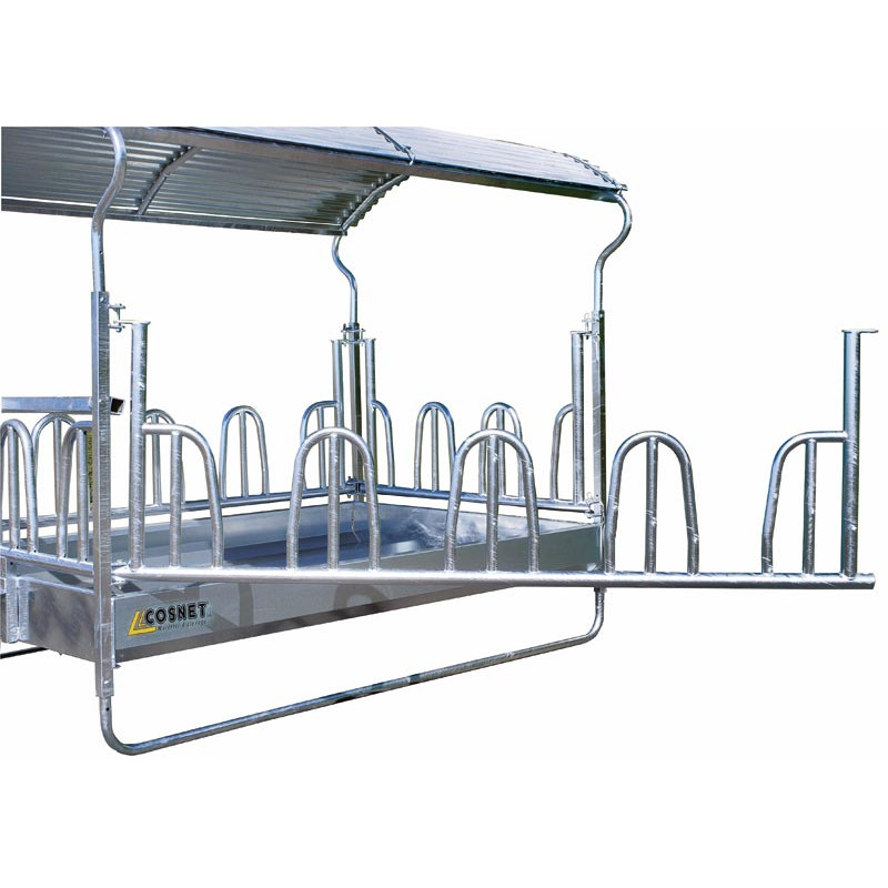 RDTF II doppelte Futterraufe mit Palisadengittern