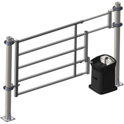 Ø 34 mm Einschubteil mit Tränke/Säule Ausnehmung