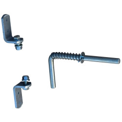 Vergitterte kleine Tür