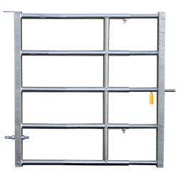 1.10/2 m Ø 42,4 mm ausziehbare Weidetore mit 1 Riegel