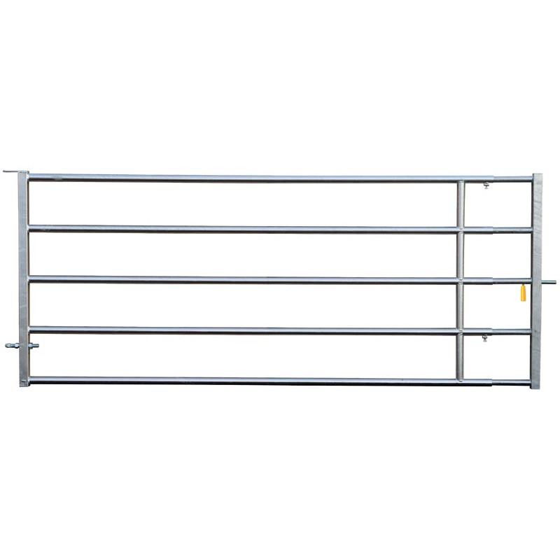 3/4 m Ø 42,4 mm ausziehbare Weidetore mit 1 Riegel
