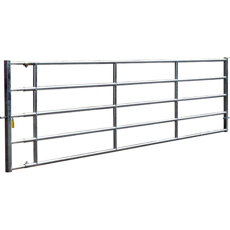 5/6 m Ø 42,4 mm ausziehbare Weidetore mit 1 Riegel
