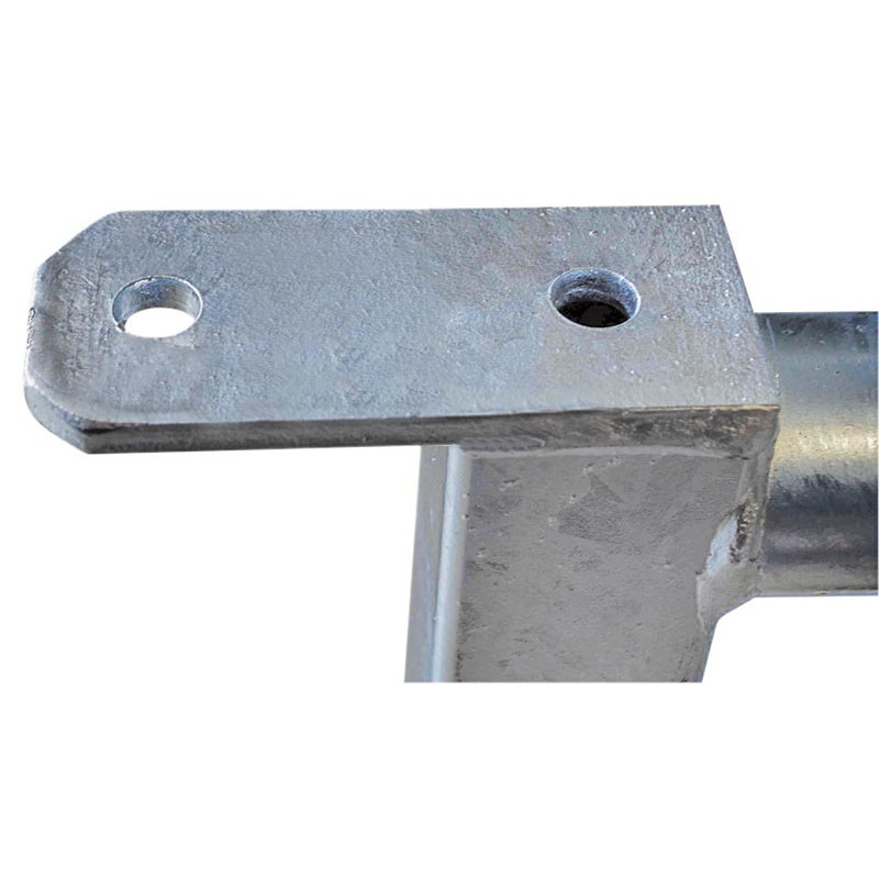 2/3 m Ø 42,4/35 mm ausziehbare Weidetore mit 1 Riegel