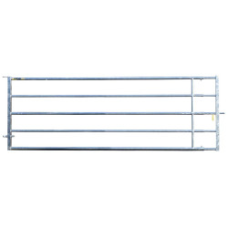 3/4 m Ø 42,4/35 mm ausziehbare Weidetore mit 1 Riegel