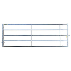 4/5 m Ø 42,4/35 mm ausziehbare Weidetore mit 1 Riegel