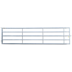 5/6 m Ø 42,4/35 mm ausziehbare Weidetore mit 1 Riegel