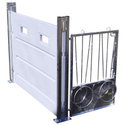 HYGIENE PRO kälberbox-Erweiterung KA mit herausziehbaren seitenwänden aus kunststoff