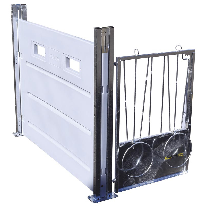 HYGIENE PRO kälberbox-Erweiterung KA mit herausziehbaren seitenwänden aus kunststoff