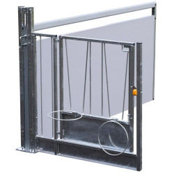 Extension pour case à veau STANDARD GM à cloisons PVC mobiles