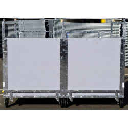 Fahrbare kälberbox STD - PVC - Ausführung DUO Fahrbare kälberbox STD - PVC - Ausführung DUO