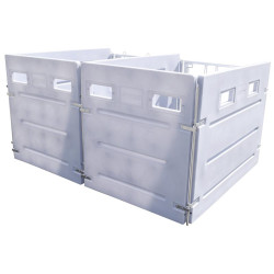 Hintertür für Kälberboxen