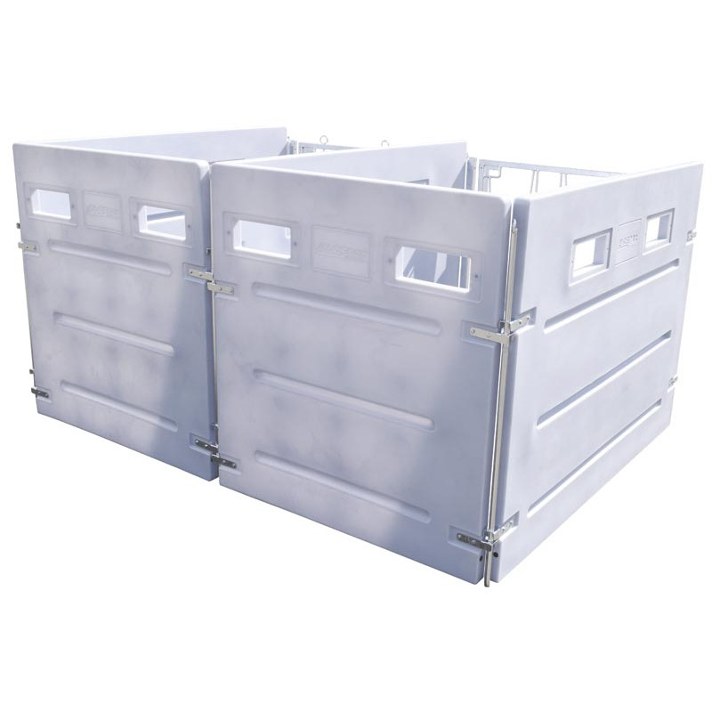 Hintertür für Kälberboxen