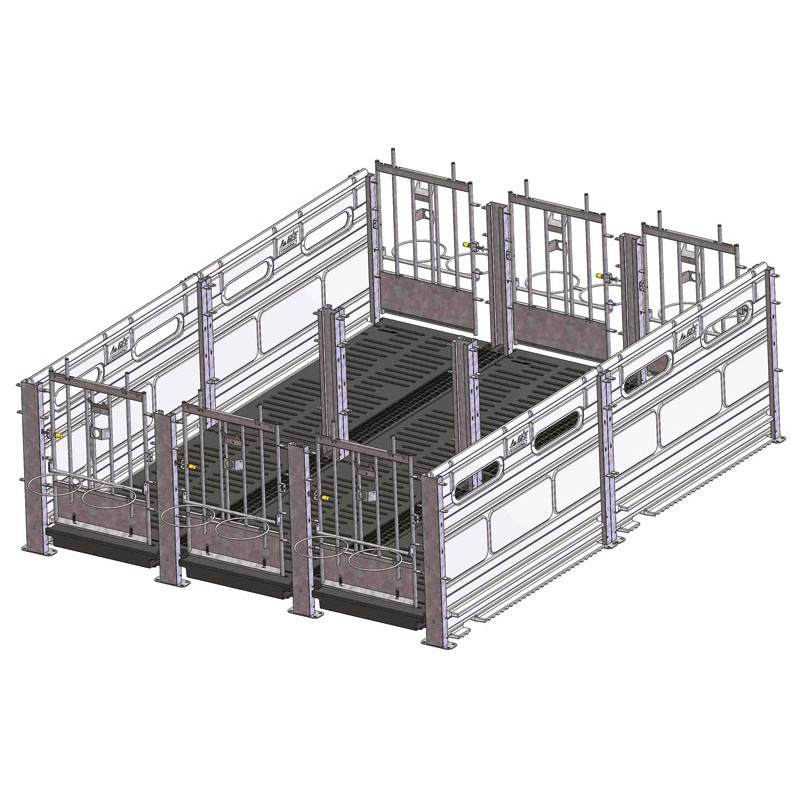 Vordertür für Kälberboxen 
