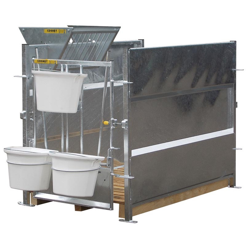 Gradierter Eimer mit flachem Rand 