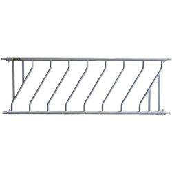 7 Plätzen/2,5 m Schräges Selbstfangfressgitter JUNIOR Ø 42,4 mm