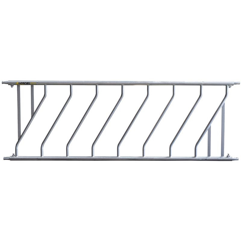 7 Plätzen/2,5 m Schräges Selbstfangfressgitter JUNIOR Ø 42,4 mm