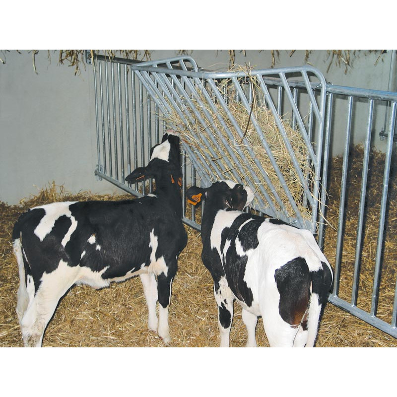 1 m metallische Raufe zum Aufhängen . 1 m metallische Raufe zum Aufhängen .