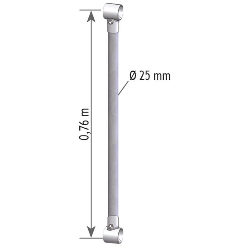 Zusätzliche Stange zur Halsweiteeinstellung für Junior Selbstfangfressgitter Zusätzliche Stange zur Halsweiteeinstellung für Junior Selbstfangfressgitter