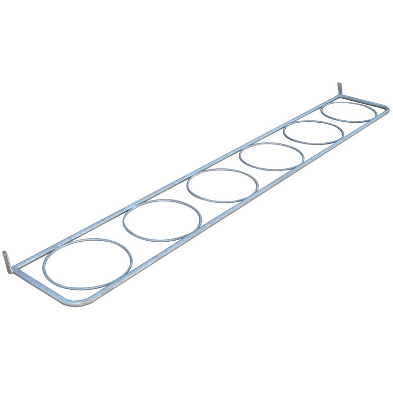 6 Eimer/3 m Metall-Eimerhalter