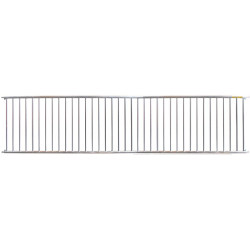 Ø 42,4 mm Abtrenngitter - Länge 4 m