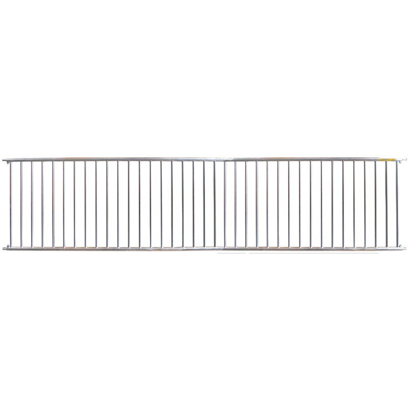 Ø 42,4 mm Abtrenngitter - Länge 4 m