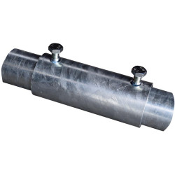 Weibliche Verbindungsmuffe für Ø 49 mm gerade Nackenrohrstange. Weibliche Verbindungsmuffe für Ø 49 mm gerade Nackenrohrstange.