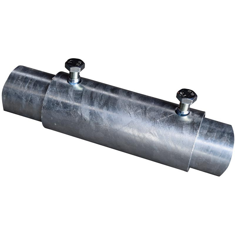 Weibliche Verbindungsmuffe für Ø 49 mm gerade Nackenrohrstange. Weibliche Verbindungsmuffe für Ø 49 mm gerade Nackenrohrstange.