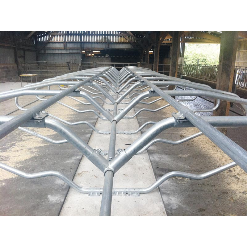 Ø 49 mm gerade Nackenrohrstange für Liegeboxenbügel