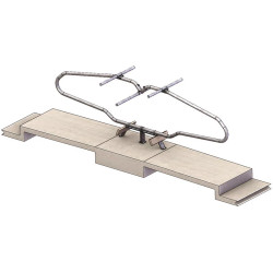 PAZIFIK Selbsttragender Liegeboxenbügel