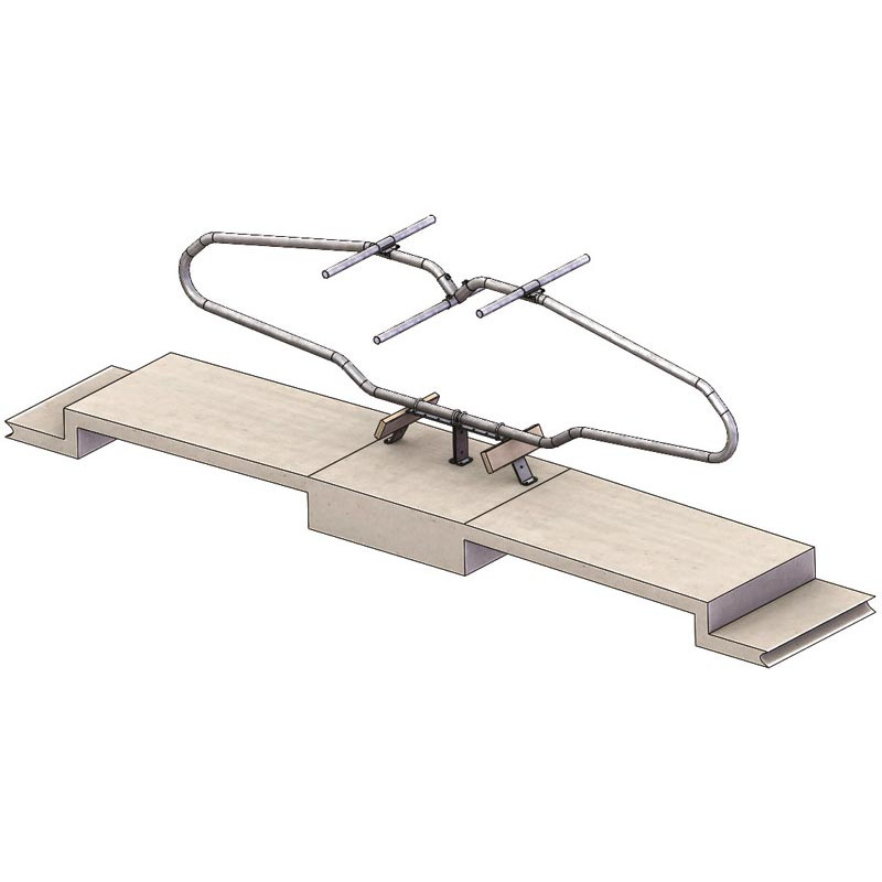 PAZIFIK Selbsttragender Liegeboxenbügel