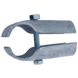 Einfache Verbindung für Liegeboxenbügel Einfache Verbindung für Liegeboxenbügel