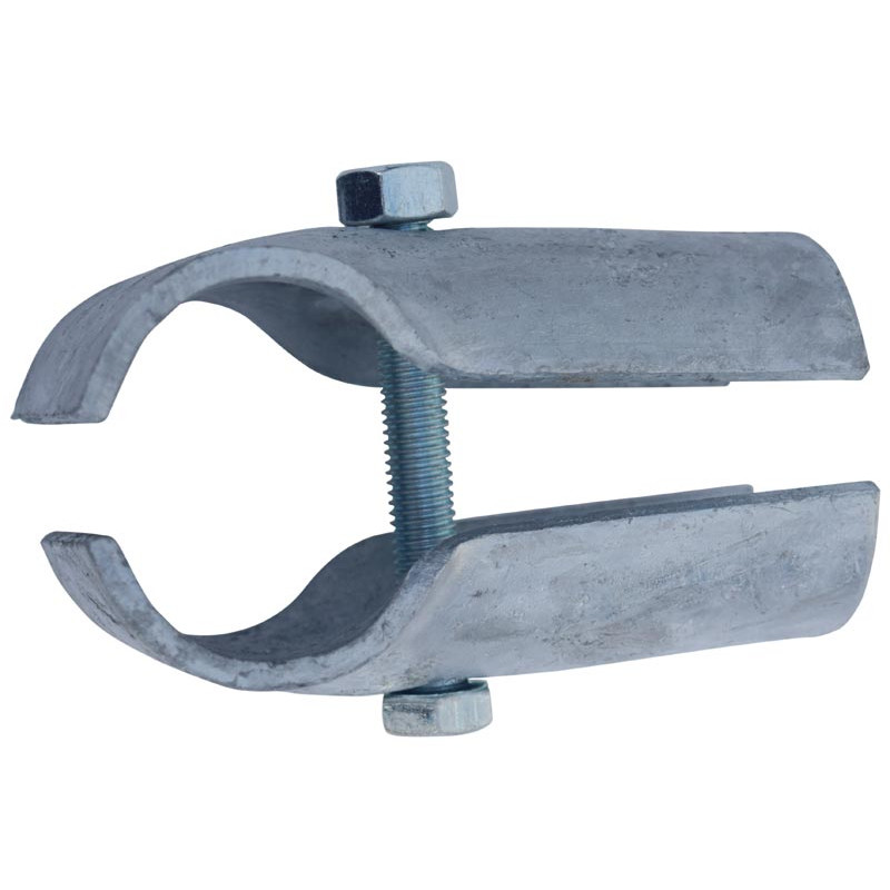 Einfache Verbindung für Liegeboxenbügel Einfache Verbindung für Liegeboxenbügel