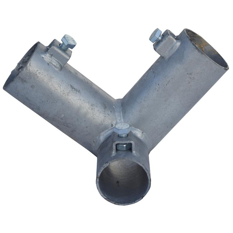 Doppelte Verbindung für Liegeboxenbügel