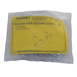 Doppelte Verbindung für Liegeboxenbügel