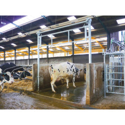 2,30/3,40 m Hubtor für Liegeboxengänge