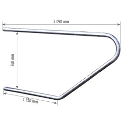 CONTINENTAL Liegeboxenbügel