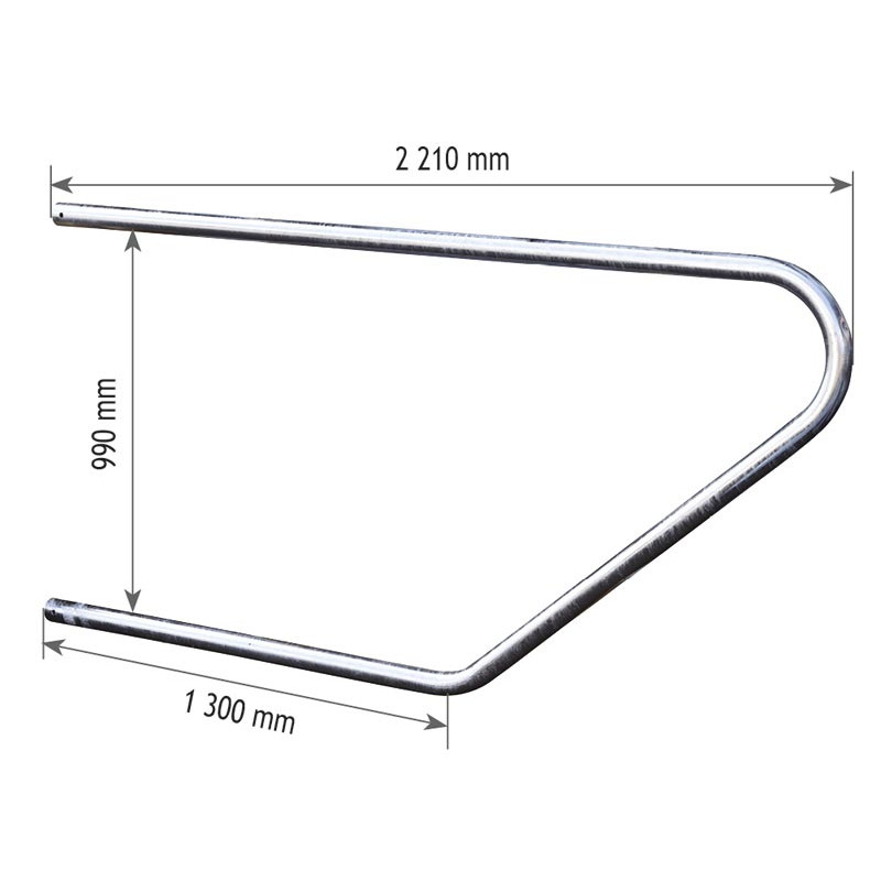 ATLANTIK Liegeboxenbügel